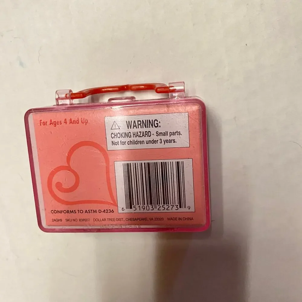 New Valentine's Day Mini Miniature Stamp Set Vintage For Kids